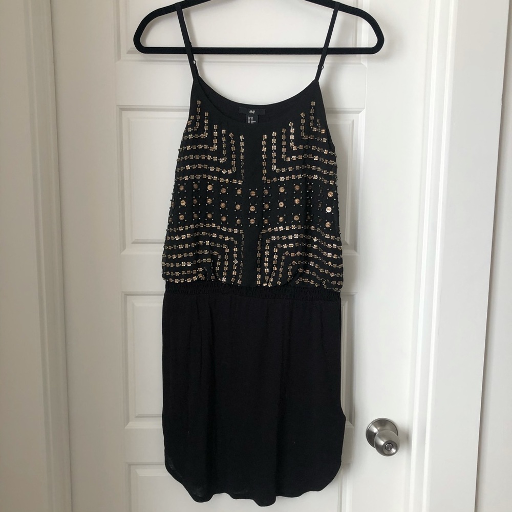 FOREVER21 Black Sequin Dress